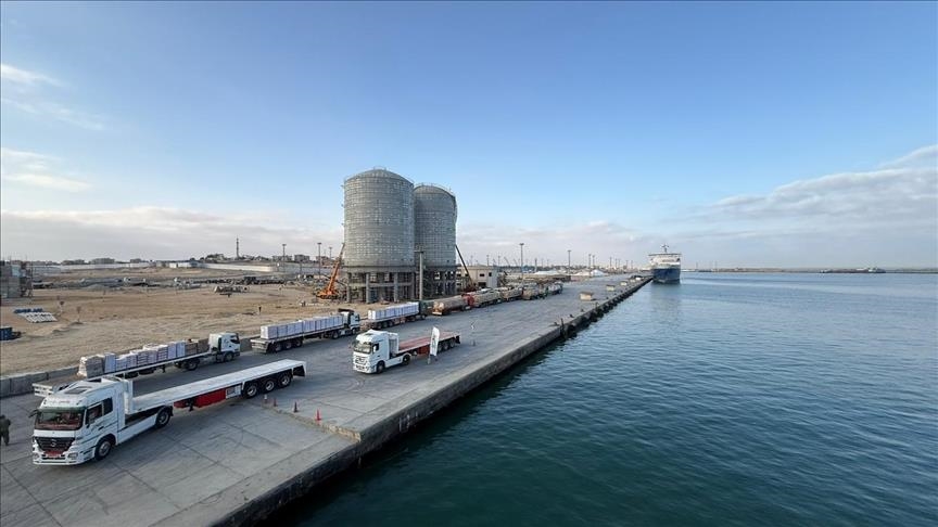 Unloading of Türkiye’s 17th ‘Goodness Ship’ for Gaza completed