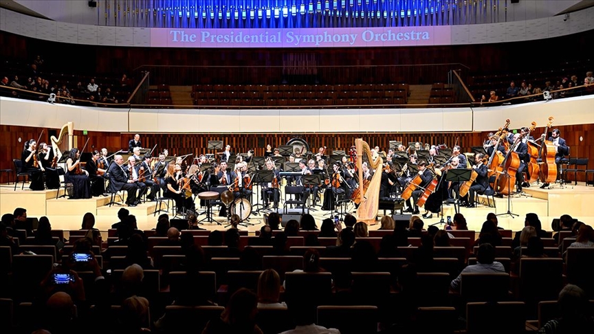 Cumhurbaşkanlığı Senfoni Orkestrası Moskova’da konser verdi