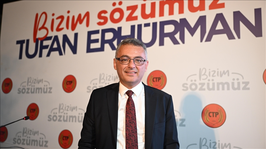 KKTC'de resmi olmayan sonuçlara göre cumhurbaşkanlığı seçimini kazanan Erhürman, AA'ya konuştu