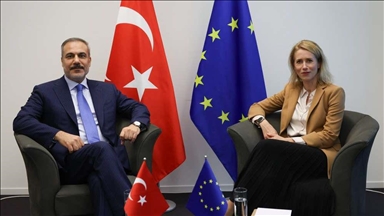 Bakan Fidan, AB Dış İlişkiler ve Güvenlik Politikası Yüksek Temsilcisi Kallas ile görüştü