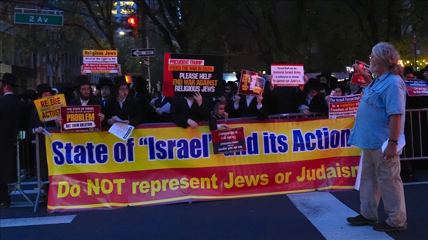 Hebrenjtë ortodoksë në New York protestojnë kundër politikave të Izraelit
