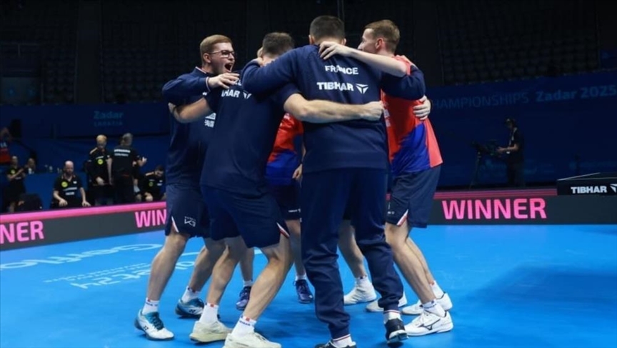 La France championne d’Europe de tennis de table après 27 ans d’attente