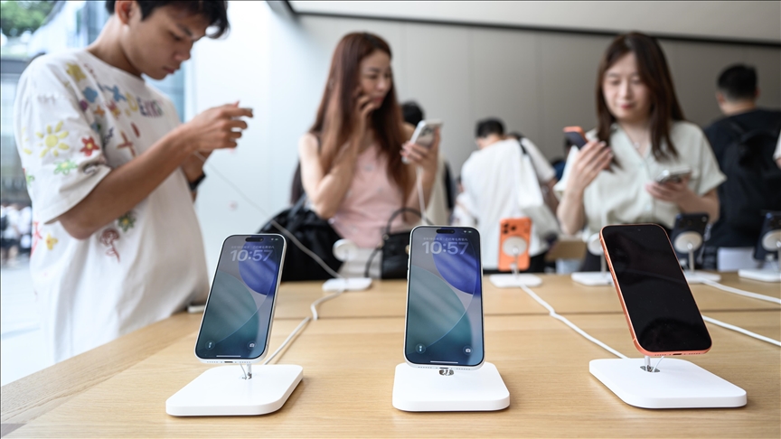 Apple shares close at record high after report of strong iPhone 17 sales in China, US