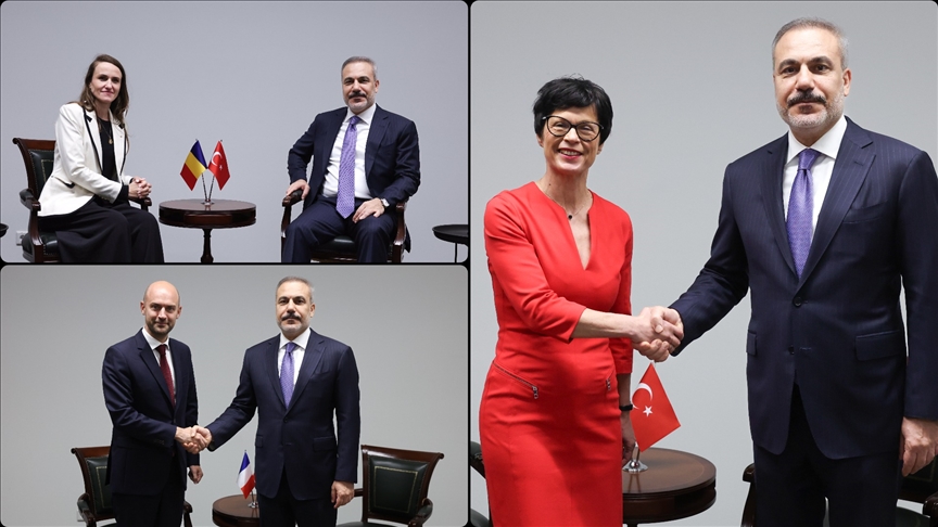Dışişleri Bakanı Fidan Lüksemburg'da temaslarda bulundu