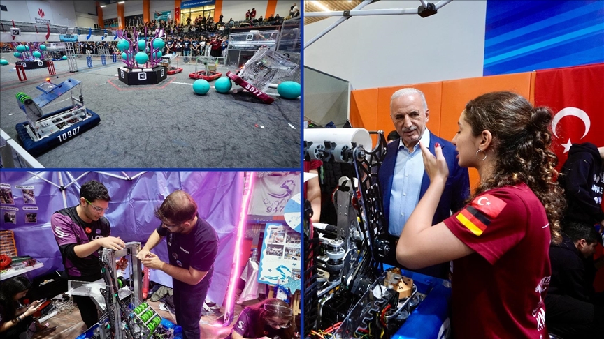 Ümraniye Robot Yarışları'nın finali yapıldı