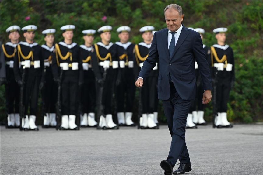 Man suspected of attempted attack on Polish ruling party’s HQ previously threatened prime minister’s life