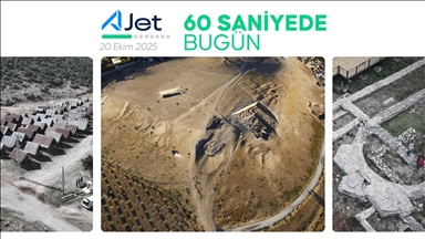 60 saniyede bugün (20 Ekim 2025)