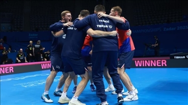 La France championne d’Europe de tennis de table après 27 ans d’attente