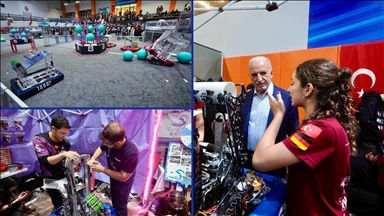 Ümraniye Robot Yarışları'nın finali yapıldı