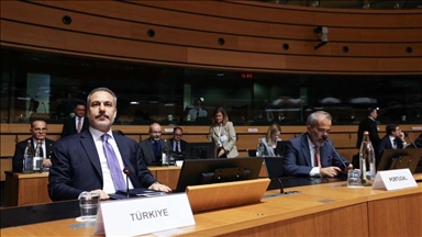 Turkish foreign minister takes part in ministerial meeting on cross-regional security connectivity in Luxembourg
