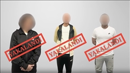 Kırmızı bültenle aranan 3 suçlu Türkiye'ye getirildi