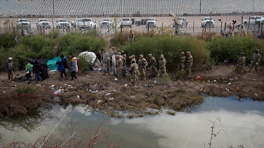ABD İç Güvenlik Bakanlığı, Rio Grande Nehri bölgesinde düzensiz göçe karşı operasyon başlattı