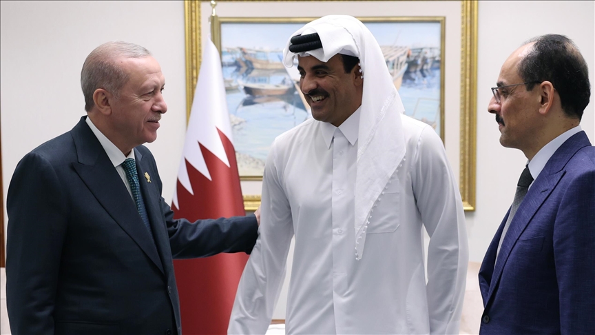 Erdogan est arrivé au Qatar pour une visite officielle