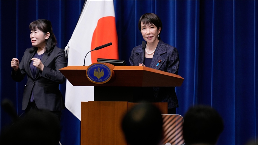 Japan's 1st female premier vows to 'bring back' diplomacy, boost US ties