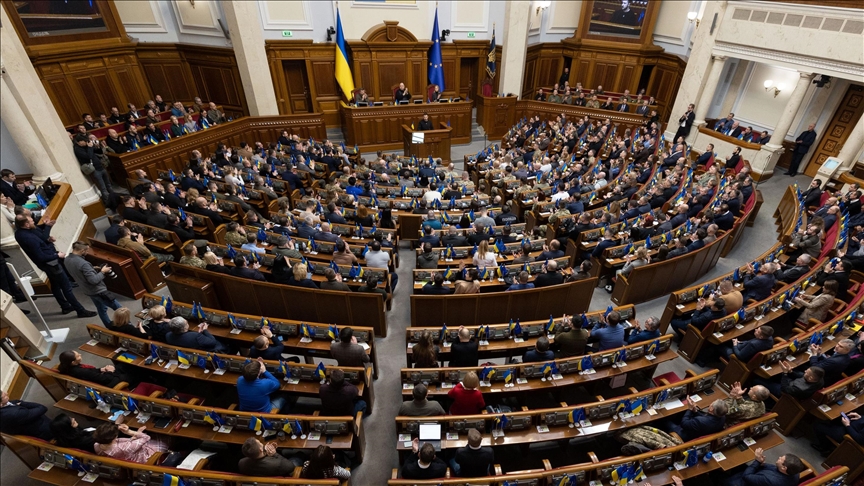 Ukraine's parliament extends martial law for 90 days