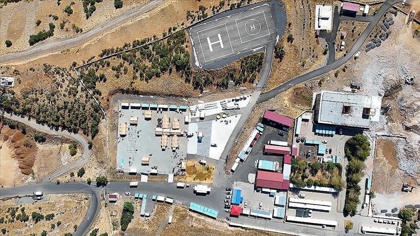 Bingöl'de kurulu UMKE Lojistik Merkezi uluslararası eğitim verilebilecek kapasiteye ulaştı