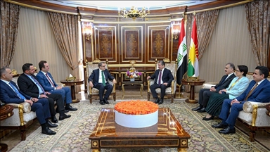 مەسرور بارزانی پێشوازی لە باڵیۆزی تورکیا کرد