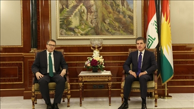 نێچیرڤان بارزانی لەگەڵ باڵیۆزی تورکیا کۆبووەوە