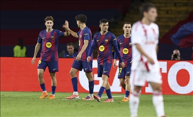 قدم.. برشلونة يكتسح أولمبياكوس بسداسية في دوري أبطال أوروبا