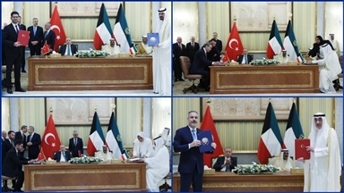 تركيا والكويت توقعان 4 اتفاقيات على هامش زيارة أردوغان