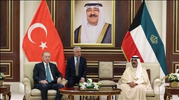 Cumhurbaşkanı Erdoğan, Kuveyt Emiri el Sabah ile bir görüşme gerçekleştirdi