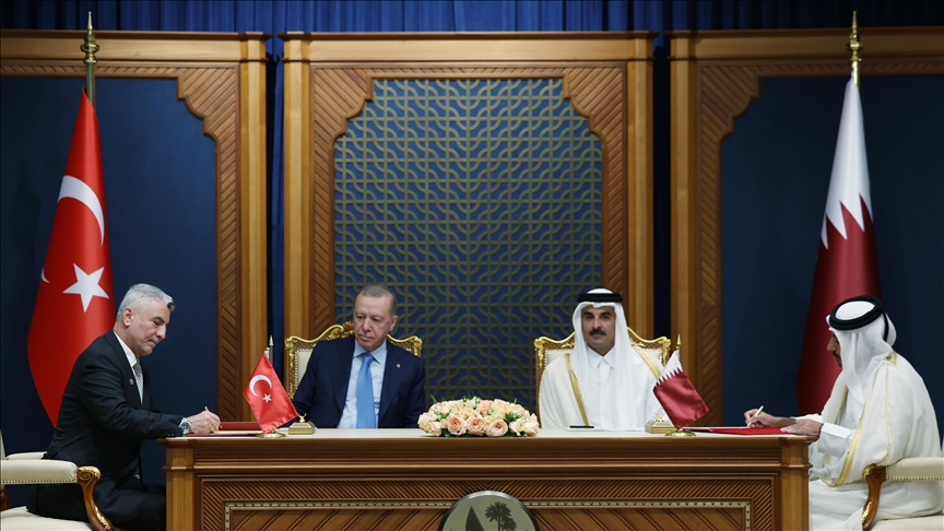 تركيا وقطر تتفقان على عقد اجتماع اللجنة الاقتصادية القادم في الدوحة 