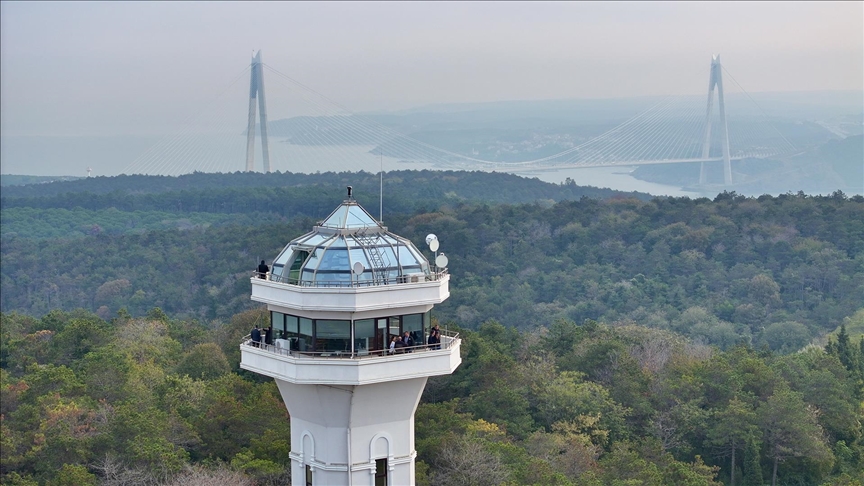 İstanbul Orman İnovasyon Haftası'nda Sarıyer Yangın Gözetleme Kulesi'ne gezi düzenlendi