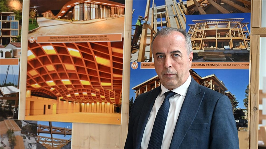 Çevre dostu ahşap yapılar üreten firma deprem konutlarını da inşa ediyor