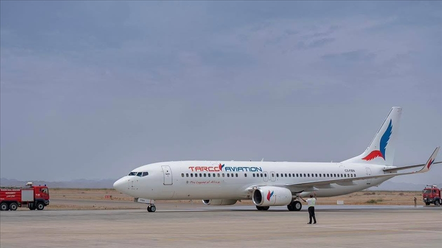 مطار الخرطوم يستقبل أول رحلة مدنية بعد عامين ونصف من الإغلاق