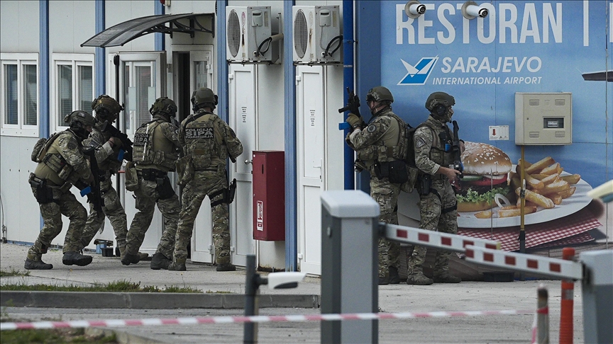 Pokazna vježba: Na sarajevskom aerodromu simulirani talačka kriza i oružani napad