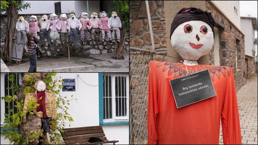 Korkuluklarıyla ilgi gören Barbaros "turizm köyü" ünvanıyla öne çıkacak