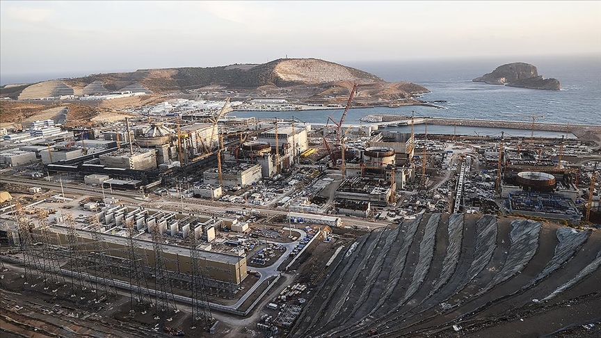 Akkuyu Nükleer Güç Santrali'nde çalışmalar sürüyor