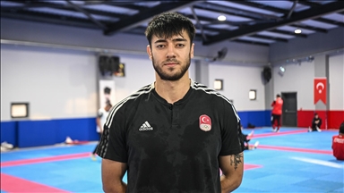 Milli tekvandocu Emre Kutalmış Ateşli'nin dünya şampiyonluğu için kendine güveni tam