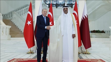 Kunjungan resmi, Presiden Turkiye bertemu Emir Qatar di Doha 