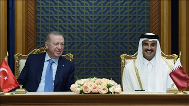 Katar Emiri Al Sani: Türkiye ile tarihi ilişkiler ve örnek iş birliğimiz istikrarlı şekilde ilerliyor