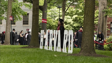 Filistin'e destek gösterileri nedeniyle bütçe baskısına alınan Harvard doktora kontenjanını azaltıyor