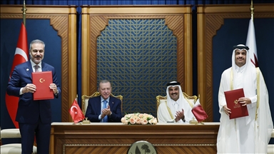 تركيا وقطر توقعان اتفاقيات في مجالات عدة