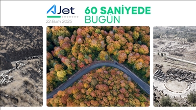60 saniyede bugün (22 Ekim 2025)
