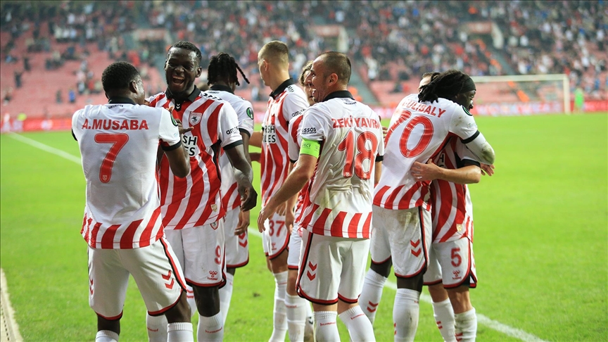 Samsunspor, Konferans Ligi'nde Dinamo Kiev'i mağlup etti