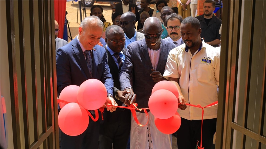 Turkish aid agency donates computers for blind in Uganda