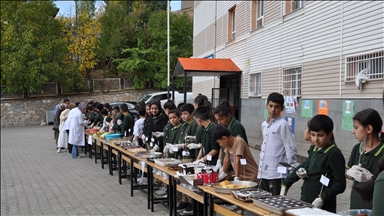Li Hîzanê ji bo piştgiriya Filistînê kermes hat vekirin