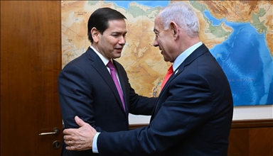 US secretary of state meets Israeli premier to discuss Gaza ceasefire
