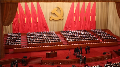 China's ruling party says 'uncertainties, unforeseen factors rising'