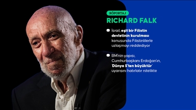 Gazze Mahkemesi Başkanı Falk: Batı'nın Gazze soykırımına verdiği tepki uluslararası hukuka ilişkin ahlaki ikiyüzlülüktür