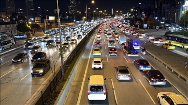 İstanbul'da trafik yoğunluğu yüzde 87'ye çıktı