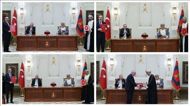 Türkiye ile Umman arasında anlaşmalar imzalandı