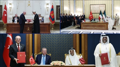 Cumhurbaşkanı Erdoğan'ın Körfez turunda 24 anlaşma, ortak açıklama ve bildiri imzalandı