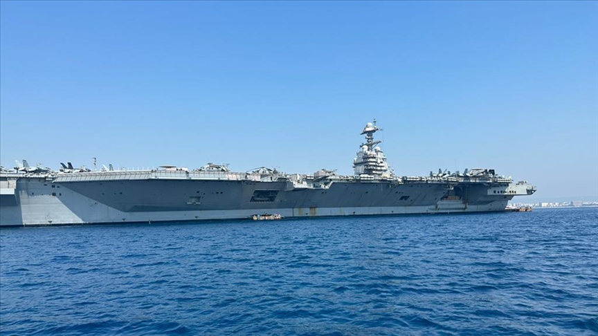 ABD, "uyuşturucuyla mücadele" gerekçesiyle Gerald R. Ford uçak gemisini Karayipler bölgesine sevk etti