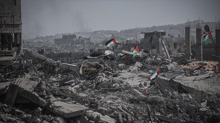 Gaza father recounting his son's death at Gaza Tribunal's final session in Istanbul