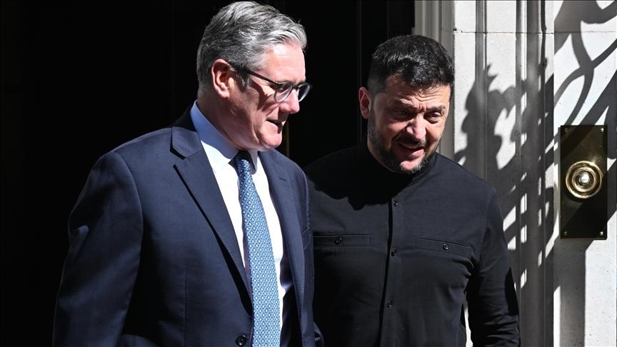 Ukrainian president, UK premier discuss defense cooperation, drone production deal in London
